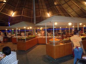 Largest selection I have ever seen at a buffet and all for 239 Baht ($7 US) at Market Buffet in Pattaya