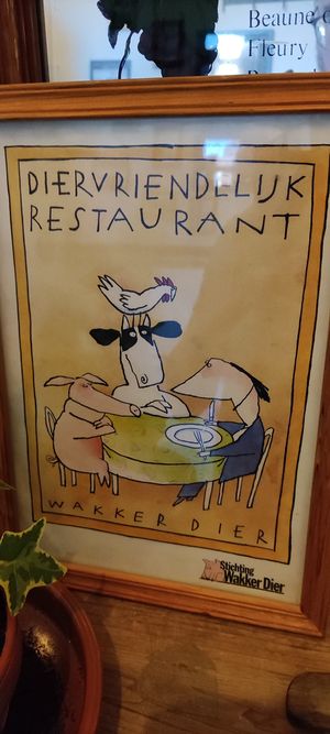 Very true at Hagedis in The Hague