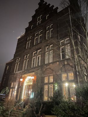 Outside of restaurant  at Hagedis in The Hague