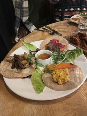 Corn tortillas   at Hagedis in The Hague