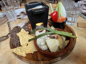 Cashew fondue  at Hagedis in The Hague