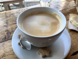 good coffee at organics - Naturkost am Dom in Erfurt