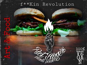 SMOKED BURGER at Rincon Veganx in Merida