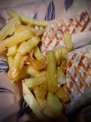 Burrito del Chef at Rincon Veganx in Merida