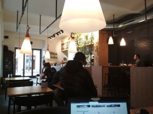 Nice chill atmosphere at Gorilla Kitchen in Vienna