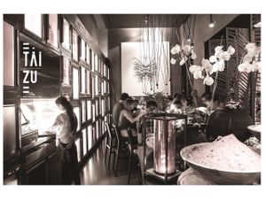 Interior at Taizu in Tel Aviv