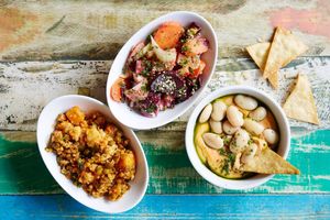 tapas at The Larder in East London