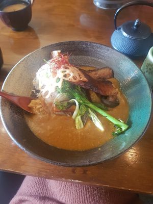 Vegan Japanese curry at JANKEN in Auckland