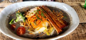 Vegan Creamy Black Sesame Noodle at JANKEN in Auckland