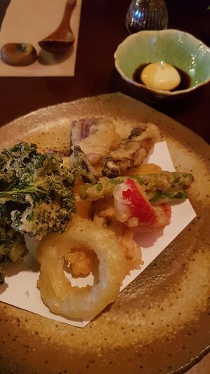 Veggie tempura. at JANKEN in Auckland