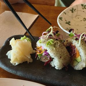 Veges sushi at JANKEN in Auckland