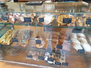 Display cabinet at Tart Bakery - Grey Lynn in Auckland
