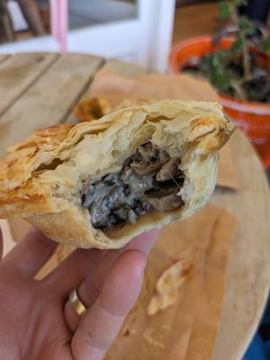 Mushrooms pie at Tart Bakery - Grey Lynn in Auckland