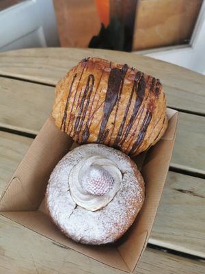 Strawberry custard at Tart Bakery - Grey Lynn in Auckland