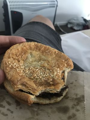 Mince & cheese pie at Tart Bakery - Grey Lynn in Auckland