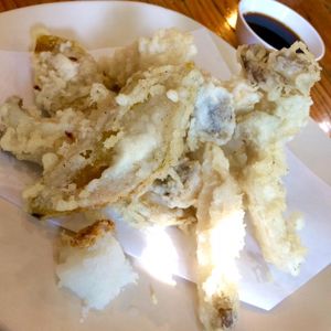 Vegan Tempura at Hayashi in Bangkok