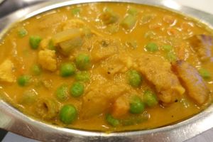 mixed vegetables curry at Udipi Ganesh Vilas in Central Singapore