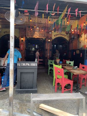 Entrance  at El Chupacabra in Makati