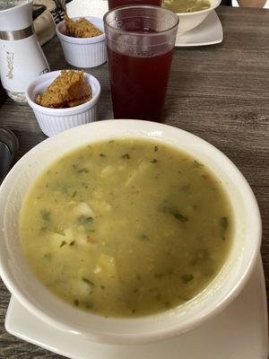   at Govinda's - Parque Berrio in Medellin