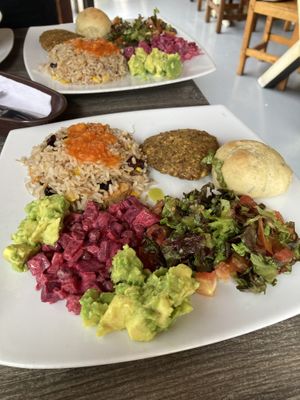   at Govinda's - Parque Berrio in Medellin