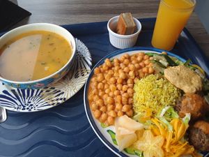 Menu du jour at Govinda's - Parque Berrio in Medellin