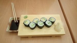 Vegan  Hoso Maki at Asian Mix in Bergamo