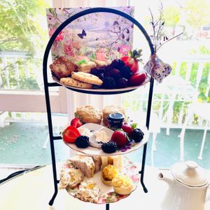 Muir’s Secret Garden Yorkshire High Tea  at Muir's Tea Room in Sebastopol