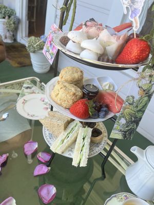   at Muir's Tea Room in Sebastopol