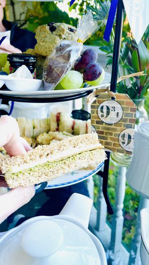 Perfect tea sandwiches⚡️  at Muir's Tea Room in Sebastopol