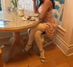 Tea by the windowsill  at Muir's Tea Room in Sebastopol