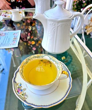 Maple Walnut Tea at Muir's Tea Room in Sebastopol