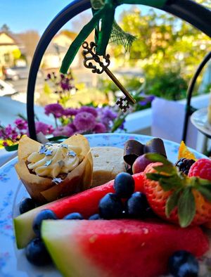 Gluten free high tea at Muir's Tea Room in Sebastopol