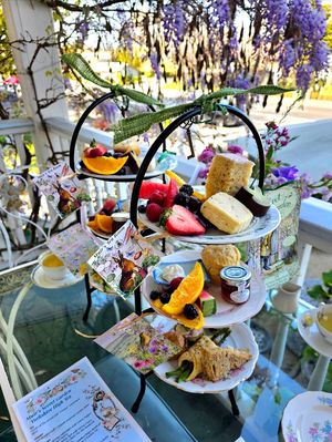 High tea at Muir's Tea Room in Sebastopol