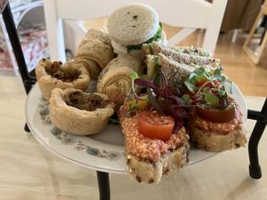   at Muir's Tea Room in Sebastopol