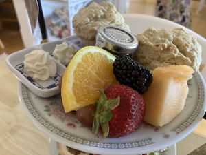   at Muir's Tea Room in Sebastopol