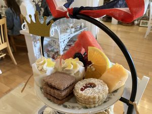   at Muir's Tea Room in Sebastopol