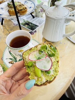   at Muir's Tea Room in Sebastopol