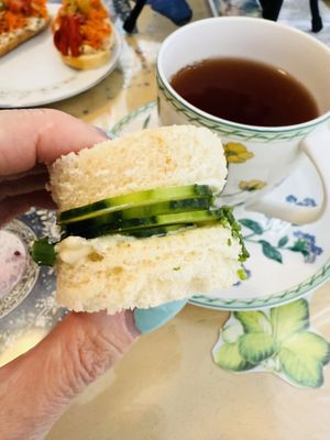   at Muir's Tea Room in Sebastopol