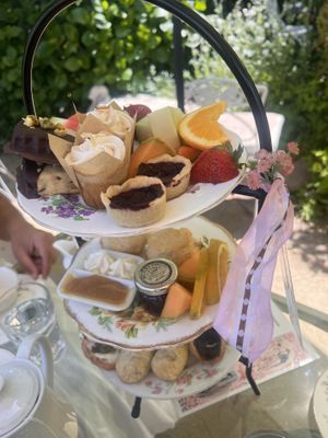 Spread   at Muir's Tea Room in Sebastopol