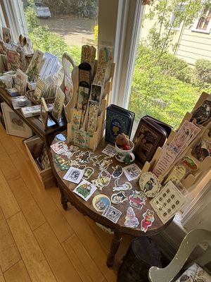 cool stationary and things   at Muir's Tea Room in Sebastopol