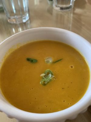 Soup at Muir's Tea Room in Sebastopol