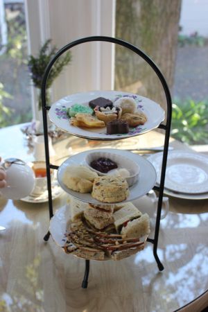 Tea Rack ... we have many sizes and varieties to choose from. There is something for everyone! at Muir's Tea Room in Sebastopol