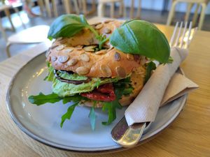 Avocado Bagel at Coffee Pirates in Essen