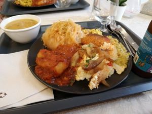 All in. at Edeni Vegan in Budapest