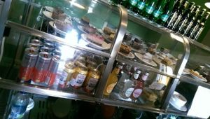 desert & drink options at Edeni Vegan in Budapest