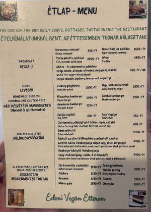  at Edeni Vegan in Budapest