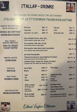   at Edeni Vegan in Budapest