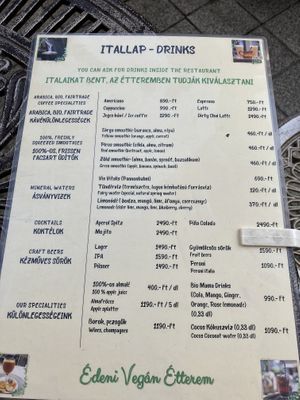   at Edeni Vegan in Budapest