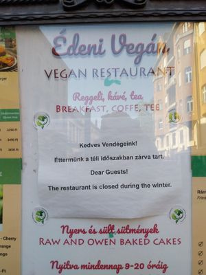  at Edeni Vegan in Budapest