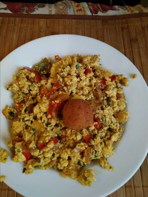 tofucznica at Edeni Vegan in Budapest